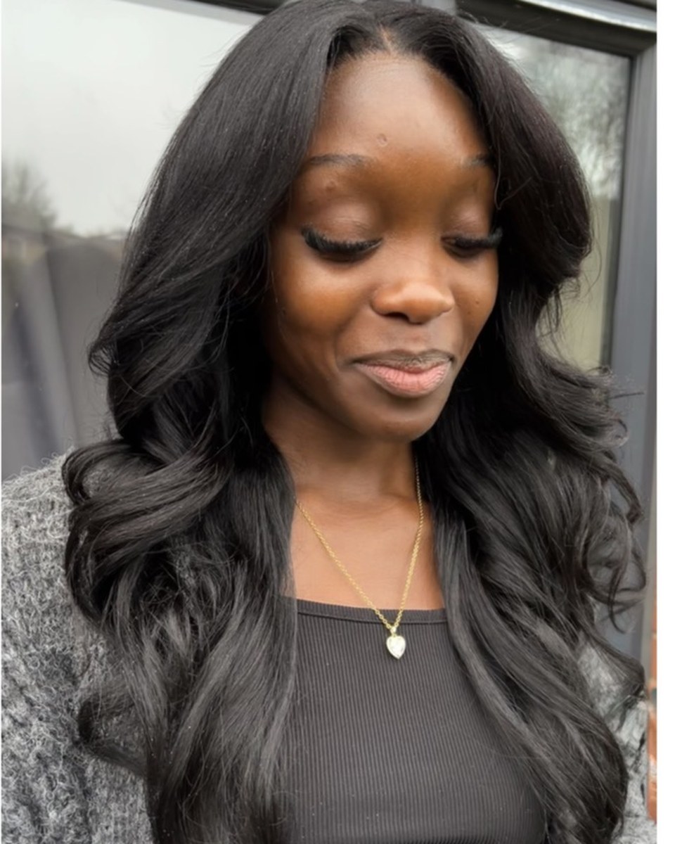 Sew-in hairstyle